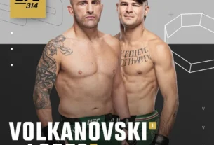Luta Principal: Alexander Volkanovski vs. Diego Lopes
